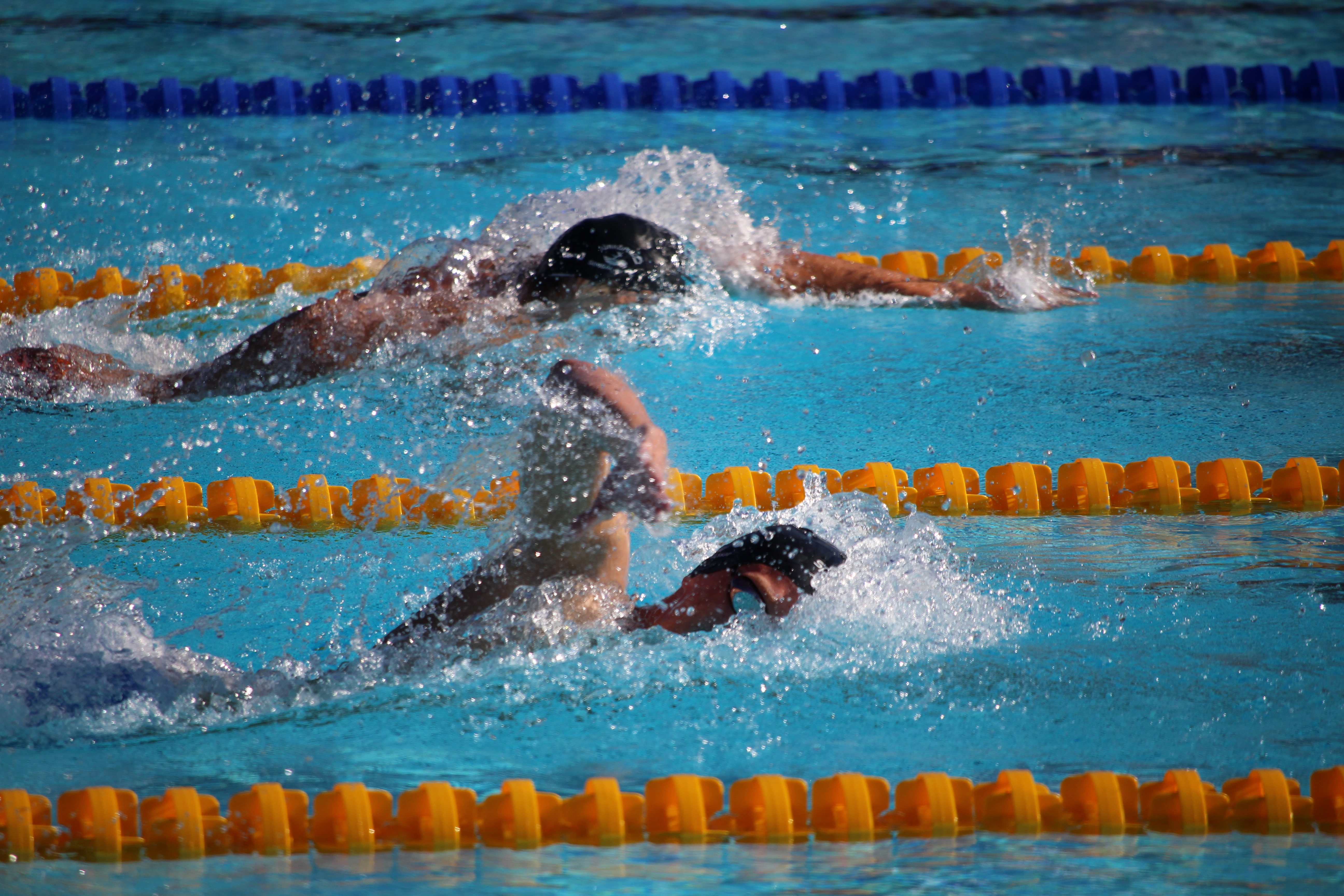 Ironman swim start